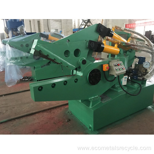 Integrated Scrap Metal Tubes Pipes Cutting Shear